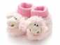 Preview: Plüschschaf Babyhausschuhe rosa - Kuscheltier Schaf - von Hansen | Plüschschafe