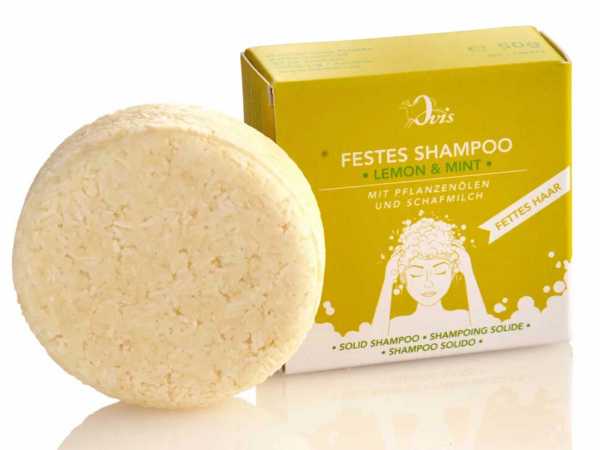 Festes Shampoo Lemon-Mint | Ovis