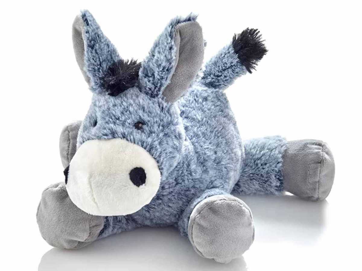 Plüschesel liegend blau - Kuscheltier Esel - von Hansen | Plüsch