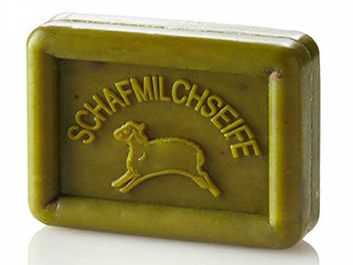 Ovis Schafmilchseife Olive grün 100 Gramm
