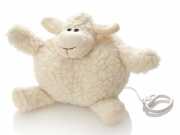 Schurwolle Schaf Spieluhr mit Einschlafmusik La le lu